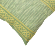 Load image into Gallery viewer, Liora Manne Visions II Celtic Stripe Indoor Outdoor Decorative Pillow Grass