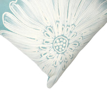Load image into Gallery viewer, Liora Manne Visions III Antique Medallion Indoor Outdoor Decorative Pillow Aqua