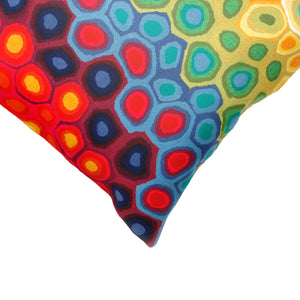 Liora Manne Visions III Pop Swirl Indoor Outdoor Decorative Pillow Multi