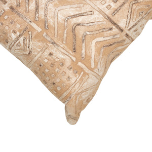 Liora Manne Visions IV Bambara Indoor Outdoor Decorative Pillow Biscotti