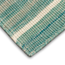 Load image into Gallery viewer, Liora Manne Aruba Faded Stripe Indoor Area Rug Aqua