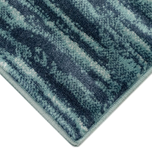 Liora Manne Aurora Strata Indoor Rug Blue