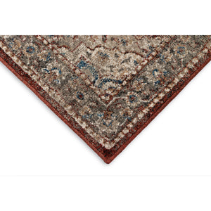 Liora Manne Ashford Medallion Indoor Area Rug Red