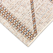 Load image into Gallery viewer, Liora Manne Avena Diamond  Stripe Indoor Outdoor Area Rug Ivory