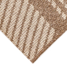 Load image into Gallery viewer, Liora Manne Belmont Horizontal Stripe Indoor Outdoor Area Rug Beige 9&#39;2&quot; x 12&#39;3&quot;