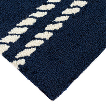 Load image into Gallery viewer, Liora Manne Capri Ropes Indoor Outdoor Area Rug Navy