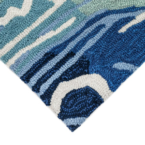 Liora Manne Capri Jelly Fish Indoor Outdoor Area Rug Ocean