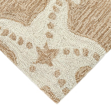 Load image into Gallery viewer, Liora Manne Capri Starfish Indoor Outdoor Area Rug Neutral