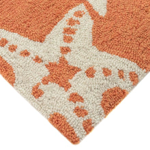 Load image into Gallery viewer, Liora Manne Capri Starfish Indoor Outdoor Area Rug Coral