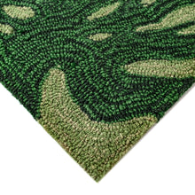Load image into Gallery viewer, Liora Manne Capri Palm Leaf Indoor Outdoor Area Rug Green