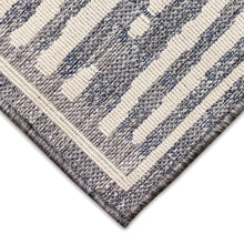 Load image into Gallery viewer, Liora Manne Cove Bamboo Indoor Outdoor Area Rug Blue