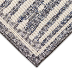 Liora Manne Cove Bamboo Indoor Outdoor Area Rug Blue