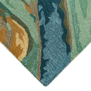 Liora Manne Corsica Panorama Indoor Area Rug Blue/Green