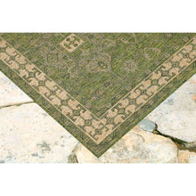 Load image into Gallery viewer, Liora Manne Carmel Kilim Indoor Outdoor Area Rug Green