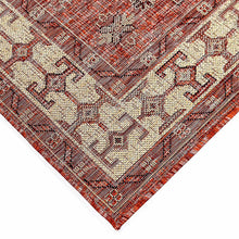 Load image into Gallery viewer, Liora Manne Carmel Kilim Indoor Outdoor Area Rug Red
