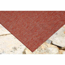 Load image into Gallery viewer, Liora Manne Carmel Texture Stripe Indoor Outdoor Area Rug Red