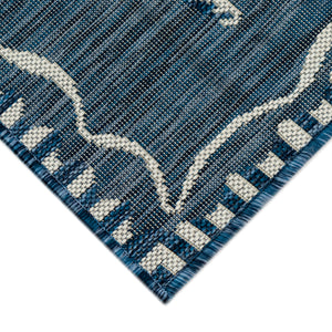 Liora Manne Carmel Dragonfly Indoor Outdoor Area Rug Navy