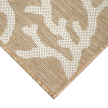 Load image into Gallery viewer, Liora Manne Carmel Coral Border Indoor Outdoor Area Rug Sand