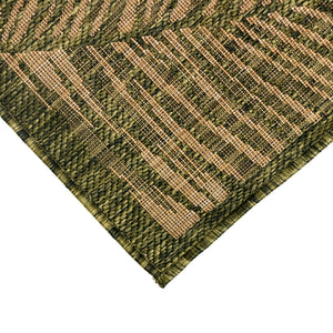 Liora Manne Carmel Fronds Indoor Outdoor Area Rug Green