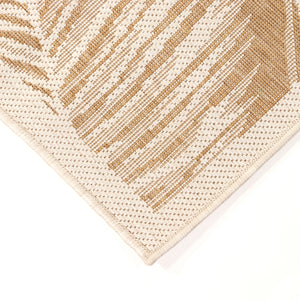 Liora Manne Carmel Fronds Indoor Outdoor Area Rug Sand