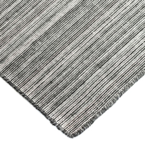 Liora Manne Dakota Stripe Indoor Outdoor Area Rug Grey