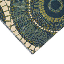 Load image into Gallery viewer, Liora Manne Esencia Circles Indoor Outdoor Mat Azure