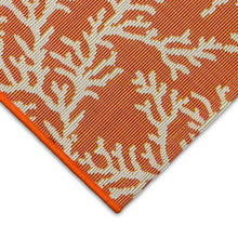 Load image into Gallery viewer, Liora Manne Esencia Coral Edge Indoor Outdoor Mat Sunset