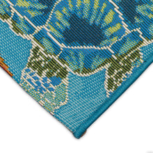 Load image into Gallery viewer, Liora Manne Esencia Seaturtle Garden Indoor Outdoor Mat Ocean