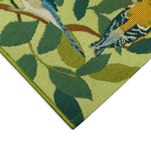 Load image into Gallery viewer, Liora Manne Esencia Birds Of A Feather Indoor Outdoor Mat Green