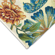 Load image into Gallery viewer, Liora Manne Esencia Flora Fauna Indoor Outdoor Mat Cream