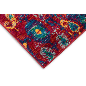 Liora Manne Fiesta Ikat Indoor Rug Red