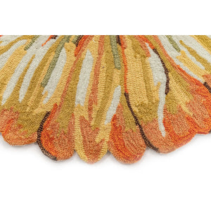 Liora Manne Frontporch Sunflower Indoor Outdoor Area Rug Yellow