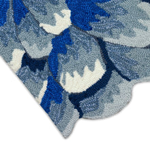 Load image into Gallery viewer, Liora Manne Frontporch Mum Indoor Outdoor Rug Blue