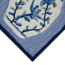 Load image into Gallery viewer, Liora Manne Frontporch Ginger Jars Indoor Outdoor Area Rug Blue
