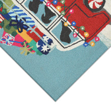 Load image into Gallery viewer, Liora Manne Frontporch Happy Howlidays Indoor Outdoor Area Rug Red