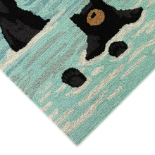 Load image into Gallery viewer, Liora Manne Frontporch Bathing Bears Indoor Outdoor Area Rug Water