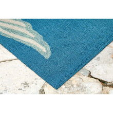 Load image into Gallery viewer, Liora Manne Frontporch Save Water Drink Wine Indoor Outdoor Area Rug Ocean
