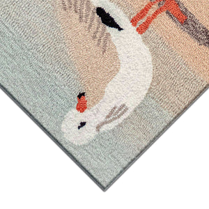 Liora Manne Frontporch Gulls Indoor Outdoor Area Rug Sand