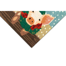 Load image into Gallery viewer, Liora Manne Frontporch Farm Holiday Indoor Outdoor Area Rug Multi