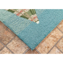 Load image into Gallery viewer, Liora Manne Frontporch Beach Umbrellas Indoor Outdoor Area Rug Aqua
