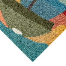 Load image into Gallery viewer, Liora Manne Frontporch Parasol And Pup Indoor Outdoor Area Rug Multi