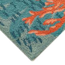 Load image into Gallery viewer, Liora Manne Frontporch Octopus Indoor Outdoor Area Rug Ocean