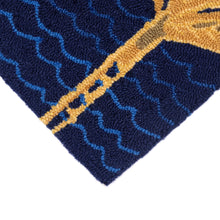 Load image into Gallery viewer, Liora Manne Frontporch Palms Indoor Outdoor Area Rug Navy