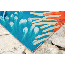 Load image into Gallery viewer, Liora Manne Illusions Reef &amp; Fish Indoor Outdoor Mat Coral