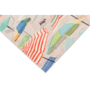 Liora Manne Illusions Dog Beach Indoor Outdoor Mat Ocean