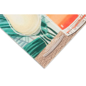 Liora Manne Illusions Patio Party Indoor Outdoor Mat Tropical
