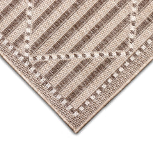 Load image into Gallery viewer, Liora Manne Malibu Checker Diamond Indoor Outdoor Area Rug Neutral