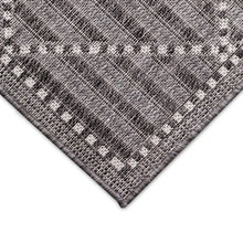 Load image into Gallery viewer, Liora Manne Malibu Checker Diamond Indoor Outdoor Area Rug Charcoal