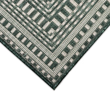 Load image into Gallery viewer, Liora Manne Malibu Etched Border Indoor Outdoor Area Rug Green