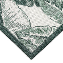Load image into Gallery viewer, Liora Manne Malibu Fronds Indoor Outdoor Area Rug Green